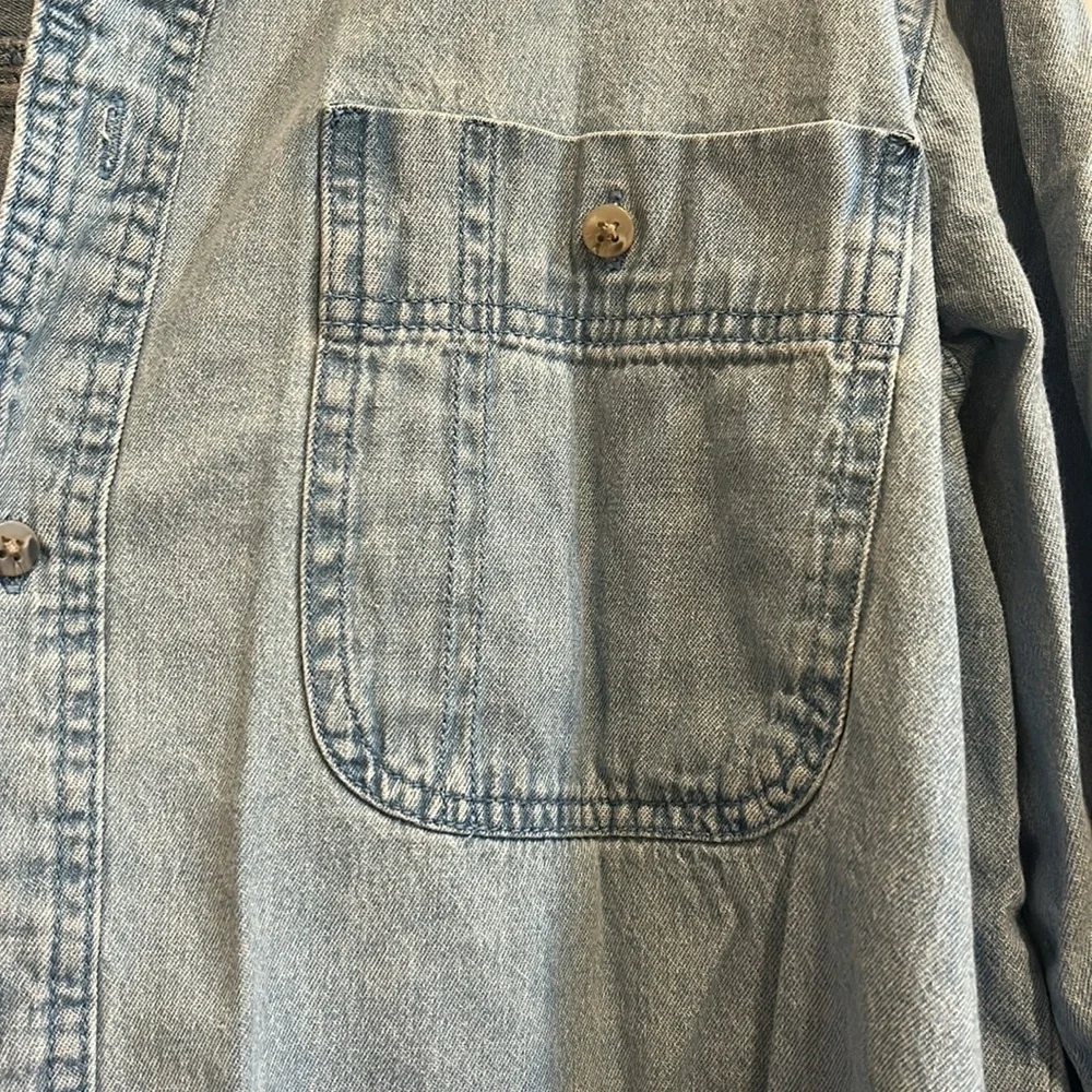 Vintage Unisex Wrangler Denim Overshirt - Picture 3 of 5